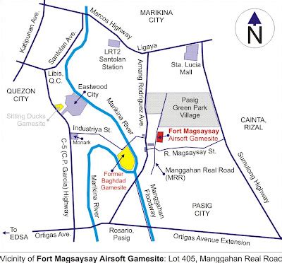 Fort Magsaysay Map .